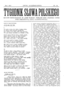 Tygodnik Słowa Polskiego. Nr 16 (1902)