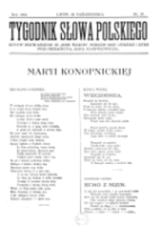 Tygodnik Słowa Polskiego. Nr 17 (1902)
