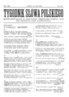 Tygodnik Słowa Polskiego. Nr 26 (1902)