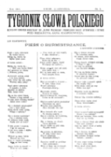 Tygodnik Słowa Polskiego. Nr 2 (1903)