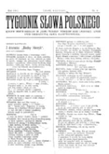 Tygodnik Słowa Polskiego. Nr 6 (1903)