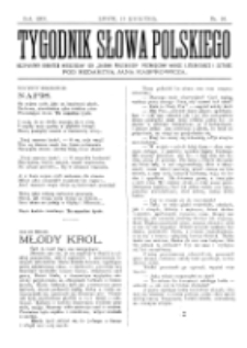Tygodnik Słowa Polskiego. Nr 16 (1903)