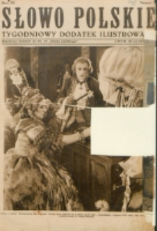 Słowo Polskie : tygodniowy dodatek ilustrowany. R. 3, nr 9 (1927). : bezpłatny dodatek do Nr 59 "Słowa Polskiego