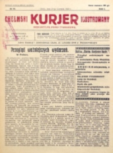 Chełmski Kurjer Ilustrowany : bezpartyjne pismo tygodniowe. R. 1, nr 16 (1925)