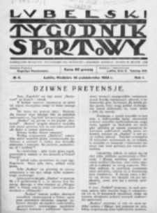 Lubelski Tygodnik Sportowy. R. 1, nr 6 (1924)