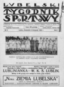 Lubelski Tygodnik Sportowy. R. 1, nr 9 (1924)