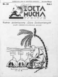 Żółta Mucha Tse-Tse. R. 1, nr 22 (25 września 1929)
