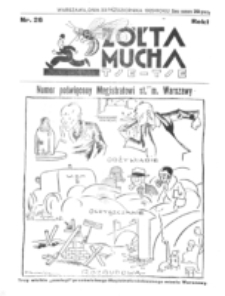 Żółta Mucha Tse-Tse. R. 1, nr 26 (23 października 1929)