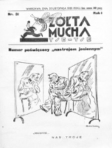 Żółta Mucha Tse-Tse. R. 1, nr 31 (20 listopada 1929)