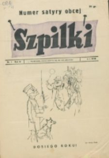Szpilki. R. 4, nr 1 (1938)