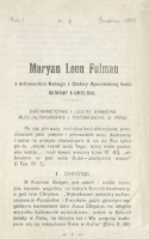 Wiadomości Diecezjalne Lubelskie, R. 1, nr 1 (1918)