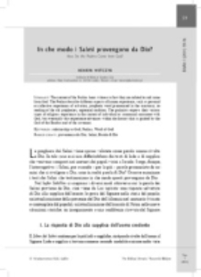 In che modo i Salmi provengono da Dio?