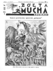 Żółta Mucha Tse-Tse. R. 5, nr 11 (12 marca 1933)