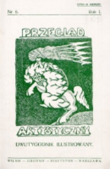 Przegląd Artystyczny. R. 1, nr 6 (1925)