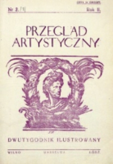 Przegląd Artystyczny. R. 2, nr 2 (1926)