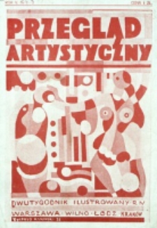 Przegląd Artystyczny. R. 5, nr 1/2 (1929)