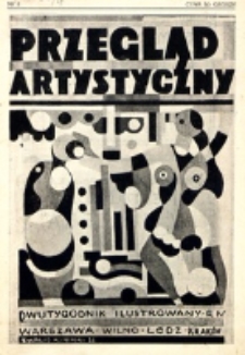Przegląd Artystyczny. R. 4, nr 4 (1928)
