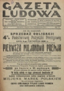 Gazeta Ludowa : wychodzi na każdą niedzielę. R. 6, nr 41 (1920)