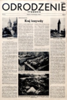 Odrodzenie : tygodnik. R. 2, nr 16 (18 marca 1945)