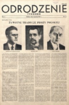 Odrodzenie : tygodnik. R. 2, nr 53 (2 grudnia 1945)