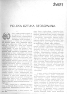 Świat : [pismo tygodniowe ilustrowane poświęcone życiu społecznemu, literaturze i sztuce. R. 1 (1906), nr 8 (24 lutego)