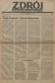 Zdrój : kultura - życie - sztuka. R. 1, nr 4 (15 paździenika 1945)