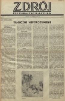 Zdrój : kultura - życie - sztuka. R. 2, nr 4 (15 lutego 1946)