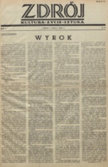 Zdrój : kultura - życie - sztuka. R. 2, nr 5 (1 marca 1946)
