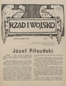 Rząd i Wojsko. 1916, nr 13 (20 marca)