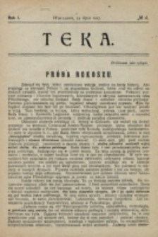 Teka. R. 1 (1917), nr 4 (14 lipca)