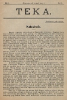 Teka. R. 1 (1917), nr 12 (26 sierpnia)