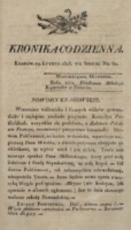 Kronika Codzienna. 1823, nr 50 (19 lutego)