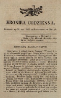 Kronika Codzienna. 1823, nr 76 (17 marca)