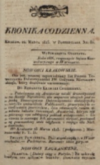 Kronika Codzienna. 1823, nr 83 (24 marca)