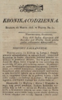 Kronika Codzienna. 1823, nr 87 (28 marca)