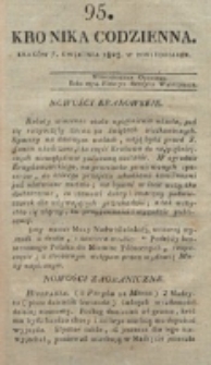 Kronika Codzienna. 1823, nr 95 (7 kwietnia)