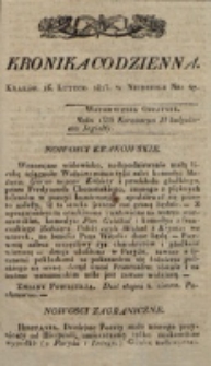 Kronika Codzienna. 1823, nr 47 (16 lutego)
