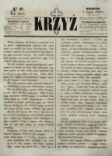 Krzyż. R. 3 (1867), nr 27