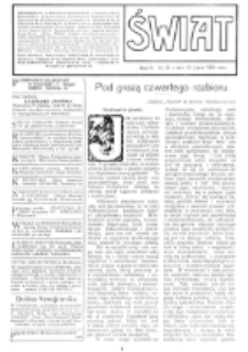Świat : [pismo tygodniowe ilustrowane poświęcone życiu społecznemu, literaturze i sztuce. R. 4 (1909), nr 28 (10 lipca)