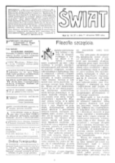 Świat : [pismo tygodniowe ilustrowane poświęcone życiu społecznemu, literaturze i sztuce. R. 4 (1909), nr 37 (11 września)