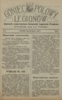 Goniec Polowy Legionów. 1915, nr 6 (25 czerwca)