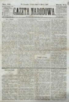 Gazeta Narodowa. R. 6, nr 57 (9 marca 1867)