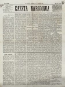 Gazeta Narodowa. R. 12, nr 145 (19 czerwca 1873)