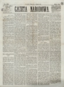 Gazeta Narodowa. R. 12, nr 186 (6 sierpnia 1873)