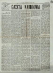 Gazeta Narodowa. R. 12, nr 192 (13 sierpnia 1873)