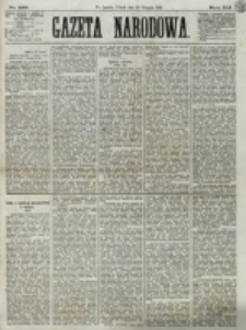 Gazeta Narodowa. R. 12, nr 199 (22 sierpnia 1873)