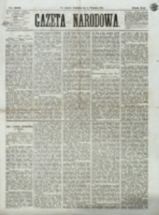 Gazeta Narodowa. R. 12, nr 208 (2 września 1873)