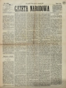 Gazeta Narodowa. R. 12, nr 283 (29 listopada 1873)