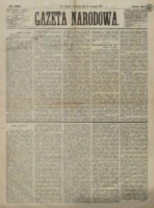 Gazeta Narodowa. R. 12, nr 298 (18 grudnia 1873)