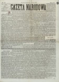 Gazeta Narodowa. R. 15 (1876), nr 15 (20 stycznia)